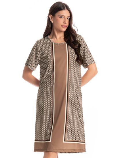 Camisão Feminino Médio Geometric - Imagem 3 - Desktop