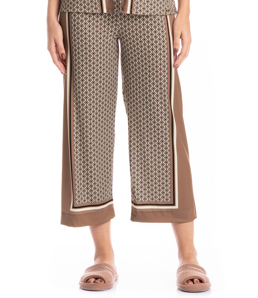 Pijama Americano Capri Feminino Geometric - Imagem 5 - Desktop