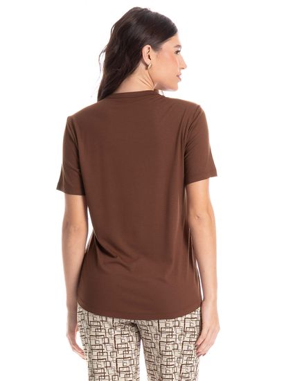 Pijama Feminino Pescador Grid - Imagem 4 - Desktop
