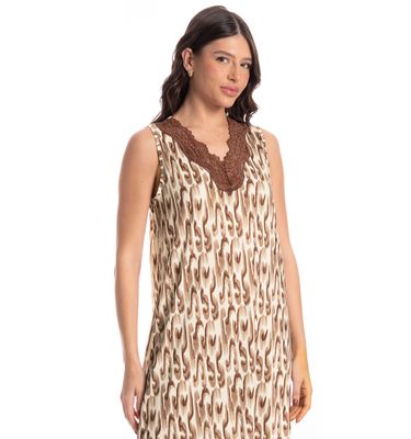 Camisão Midi Regata Savage - Imagem 3 - Mobile