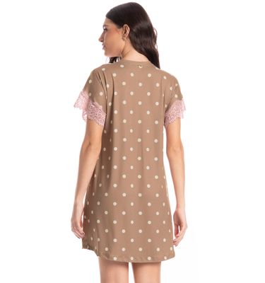 Camisão Feminino Abotoado Carla - Imagem 2 - Mobile