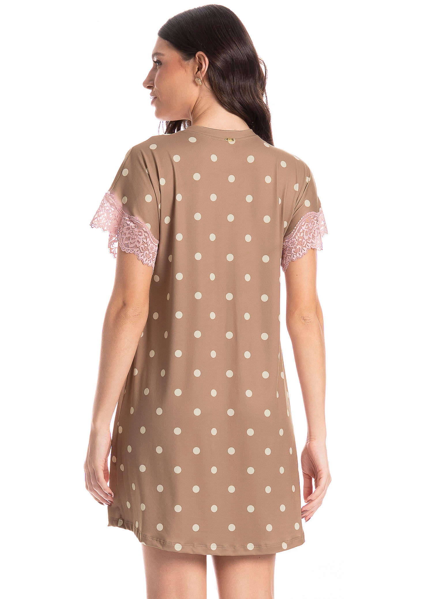 Camisão Feminino Abotoado Carla - Imagem 2 - Mobile