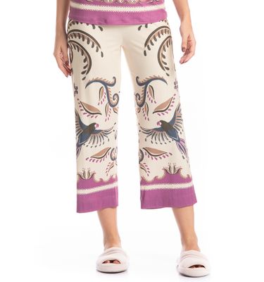Pijama Feminino Capri Tropical - Imagem 5 - Mobile