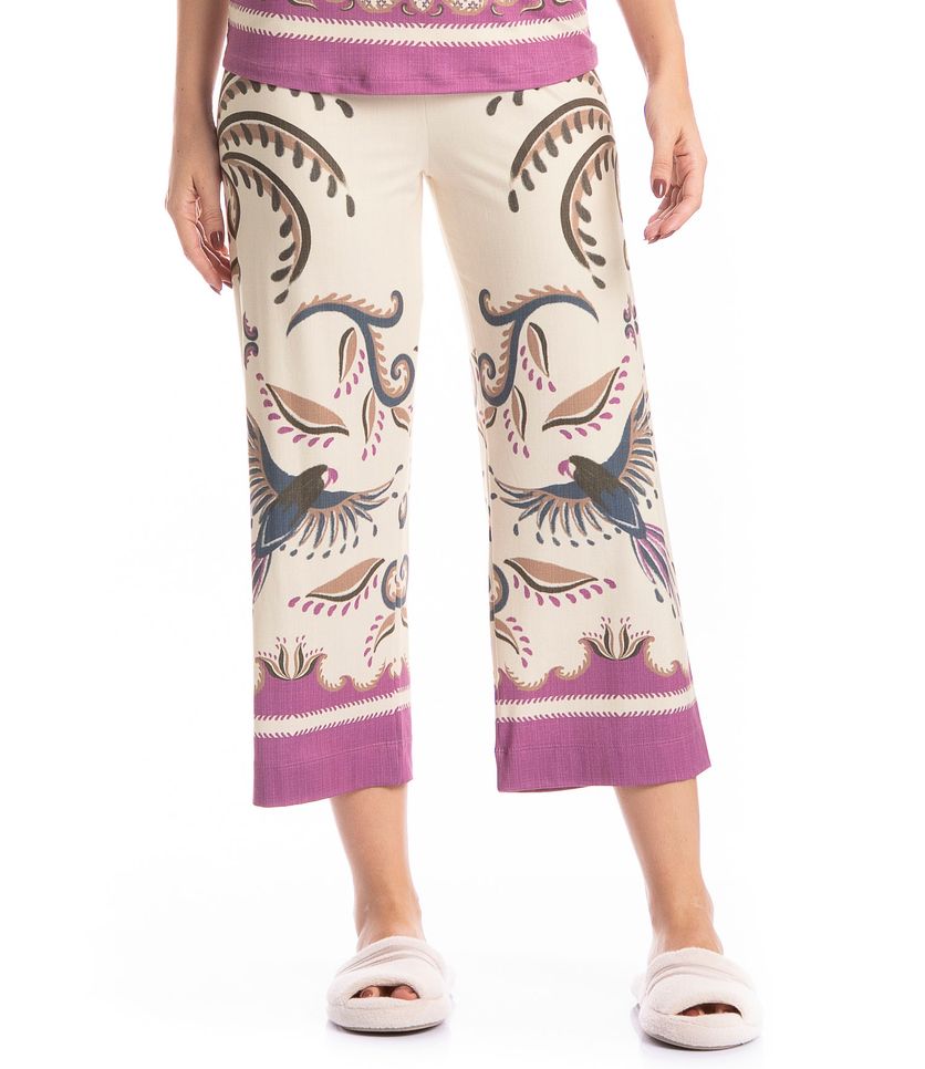 Pijama Feminino Capri Tropical - Imagem 5 - Desktop