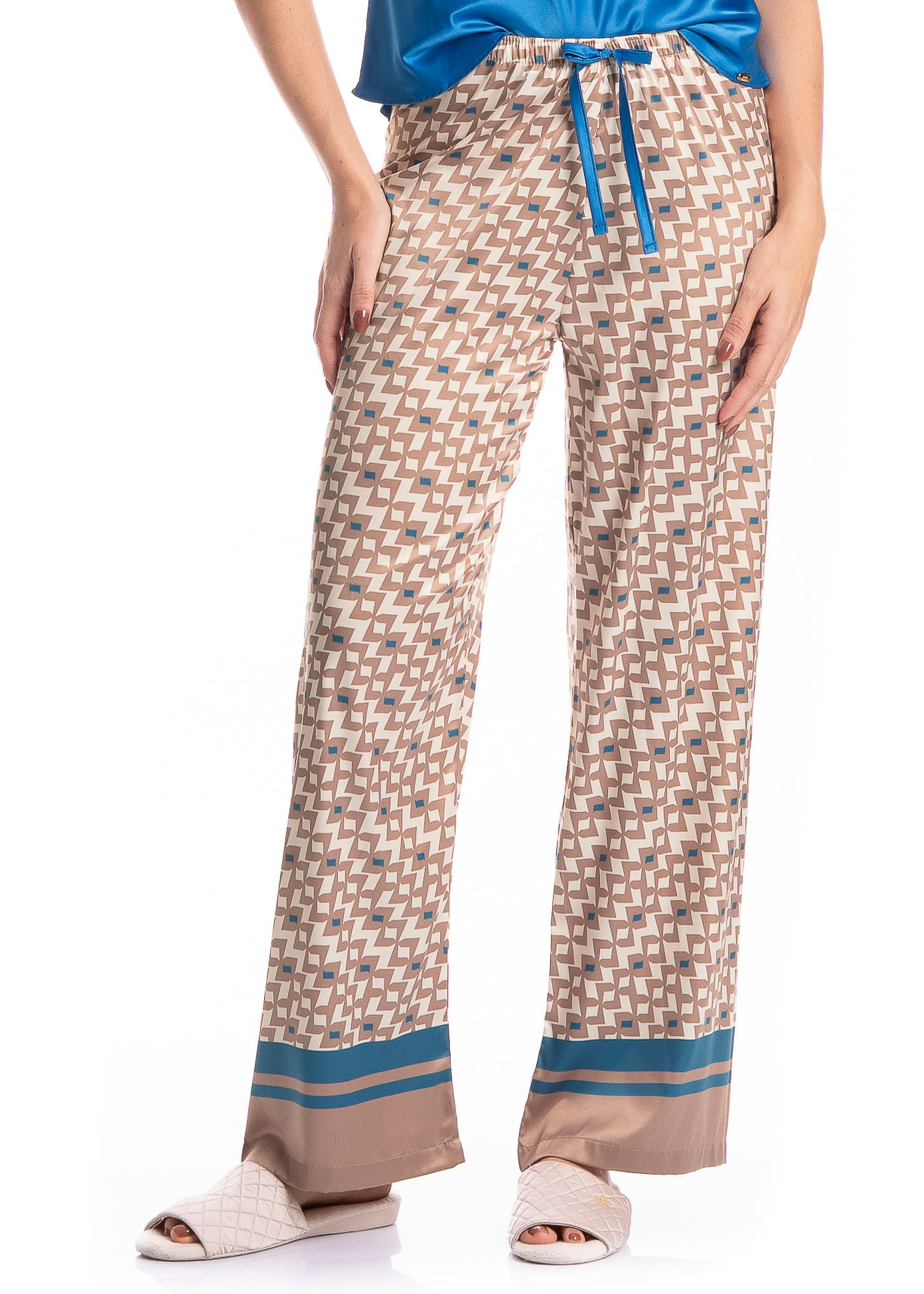 Pijama Feminino Longo Constanza - Imagem 5 - Mobile