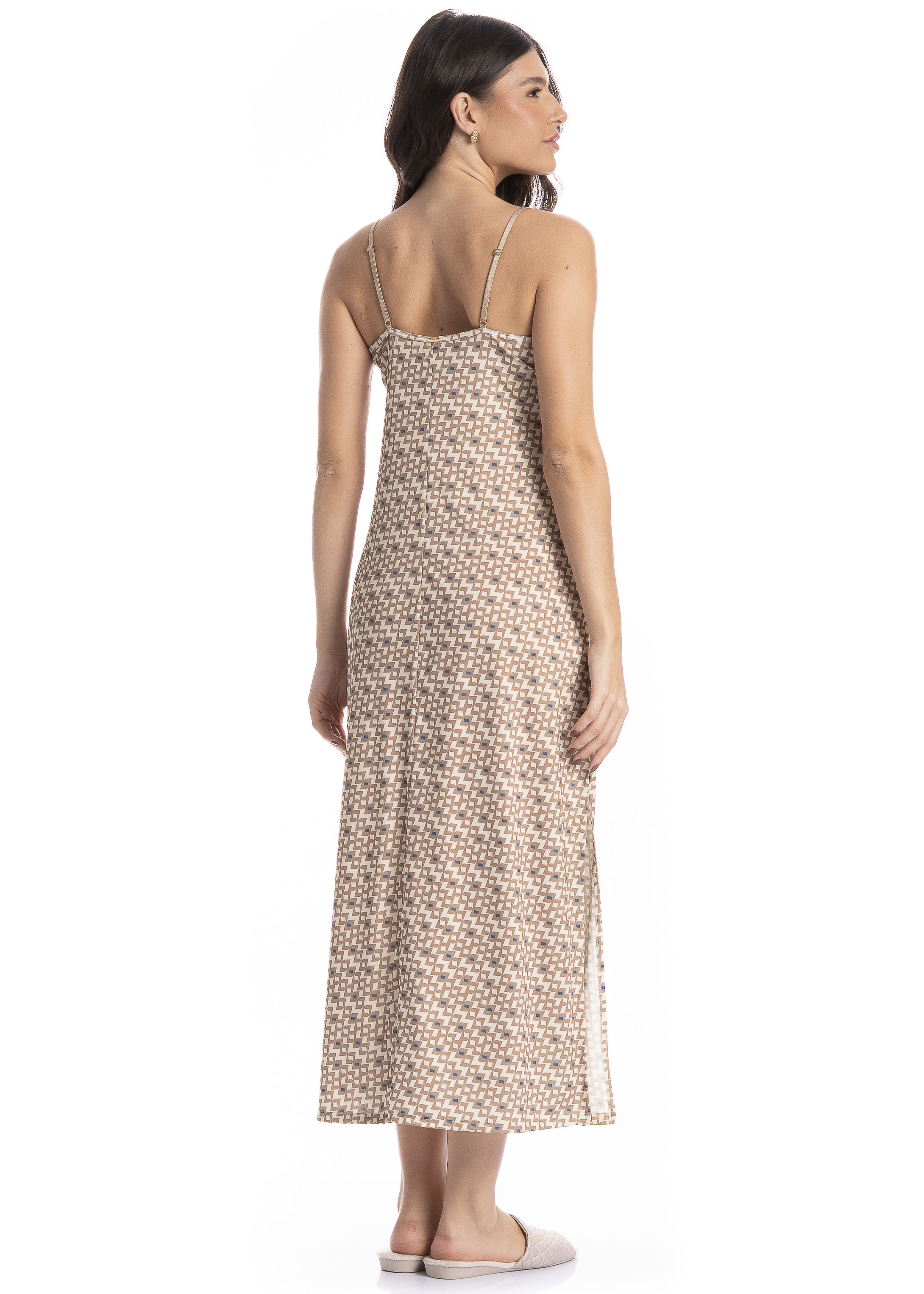 Vestido Feminino Midi Sybille Constanza - Imagem 2 - Mobile