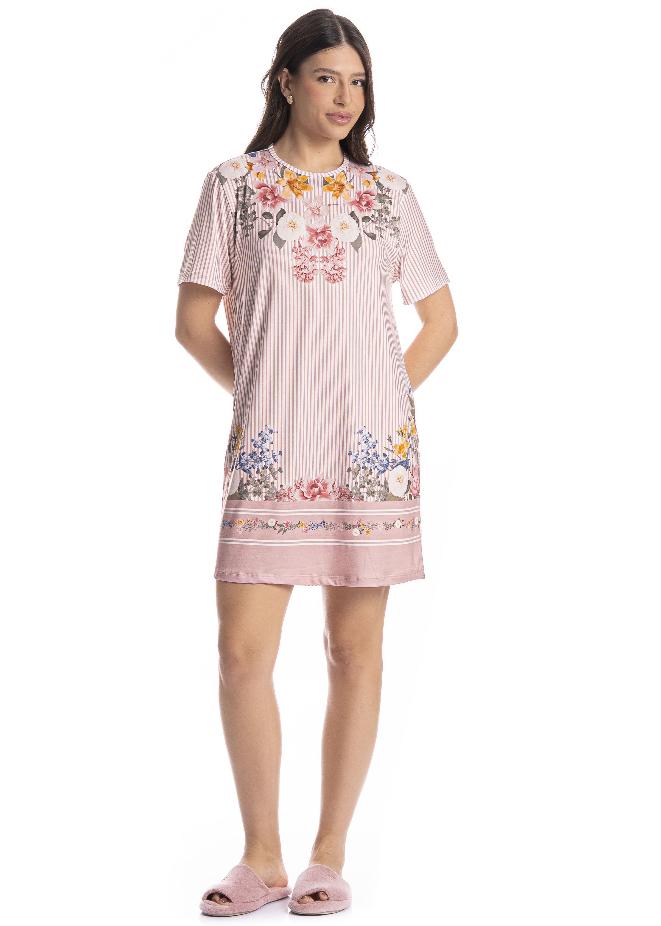 Camisão Feminino Romantic - Imagem 3 - Mobile