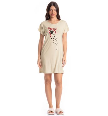 Camisão Feminino Corações - Imagem 3 - Mobile