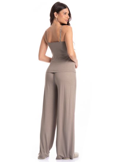 Pijama Feminino Longo Lívia - Imagem 2 - Desktop
