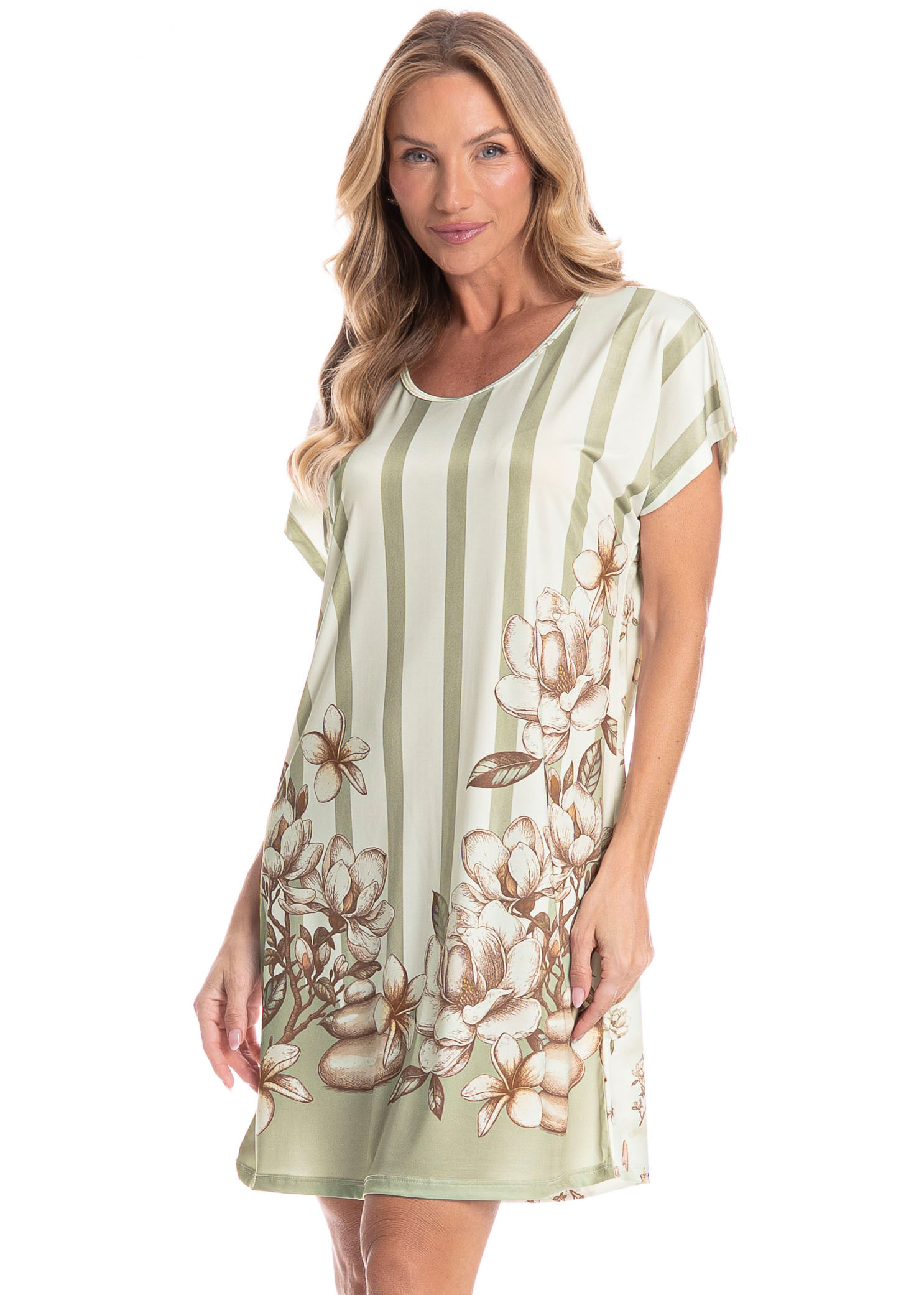 Camisão Feminino Com Máscara Spa - Imagem 1