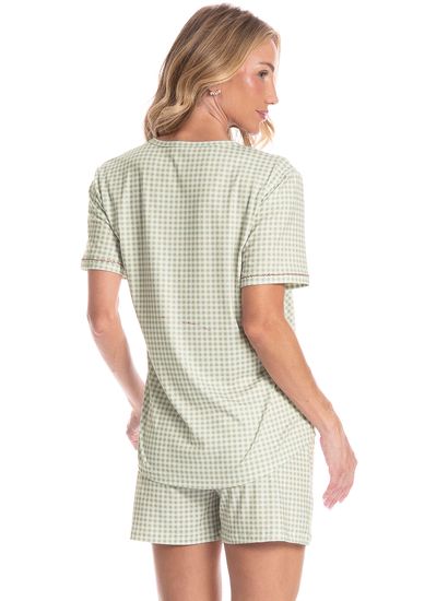 Pijama Feminino Curto Serenity - Imagem 2 - Desktop