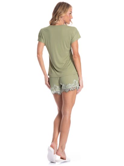 Pijama Feminino Curto Essência - Imagem 4 - Desktop