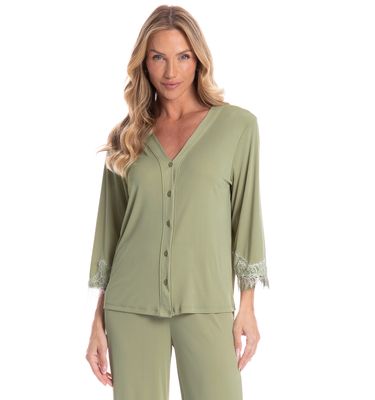 Pijama Americano Capri Feminino Essência - Imagem 3 - Mobile