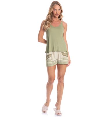 Short Doll Feminino Folha - Imagem 3 - Mobile