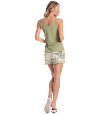 Short Doll Feminino Folha - Imagem 4 - Mobile
