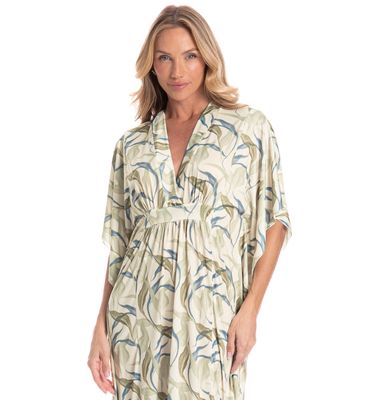 Kaftan Feminino Longo Folha - Imagem 3 - Mobile