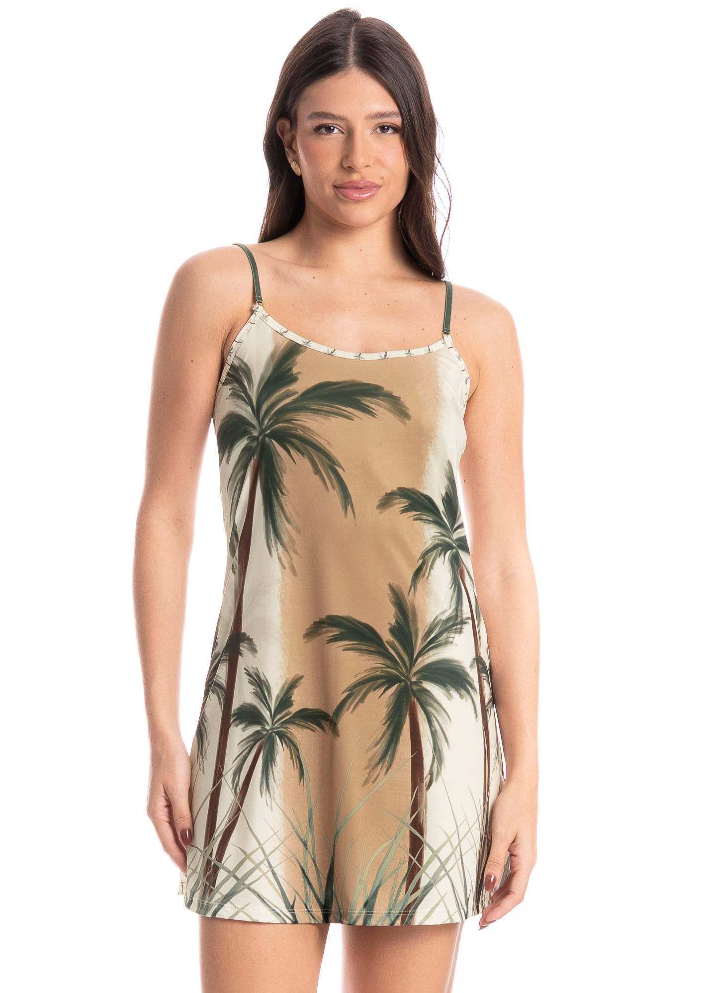 Camisola Feminina Leti Coqueiros - Imagem 1