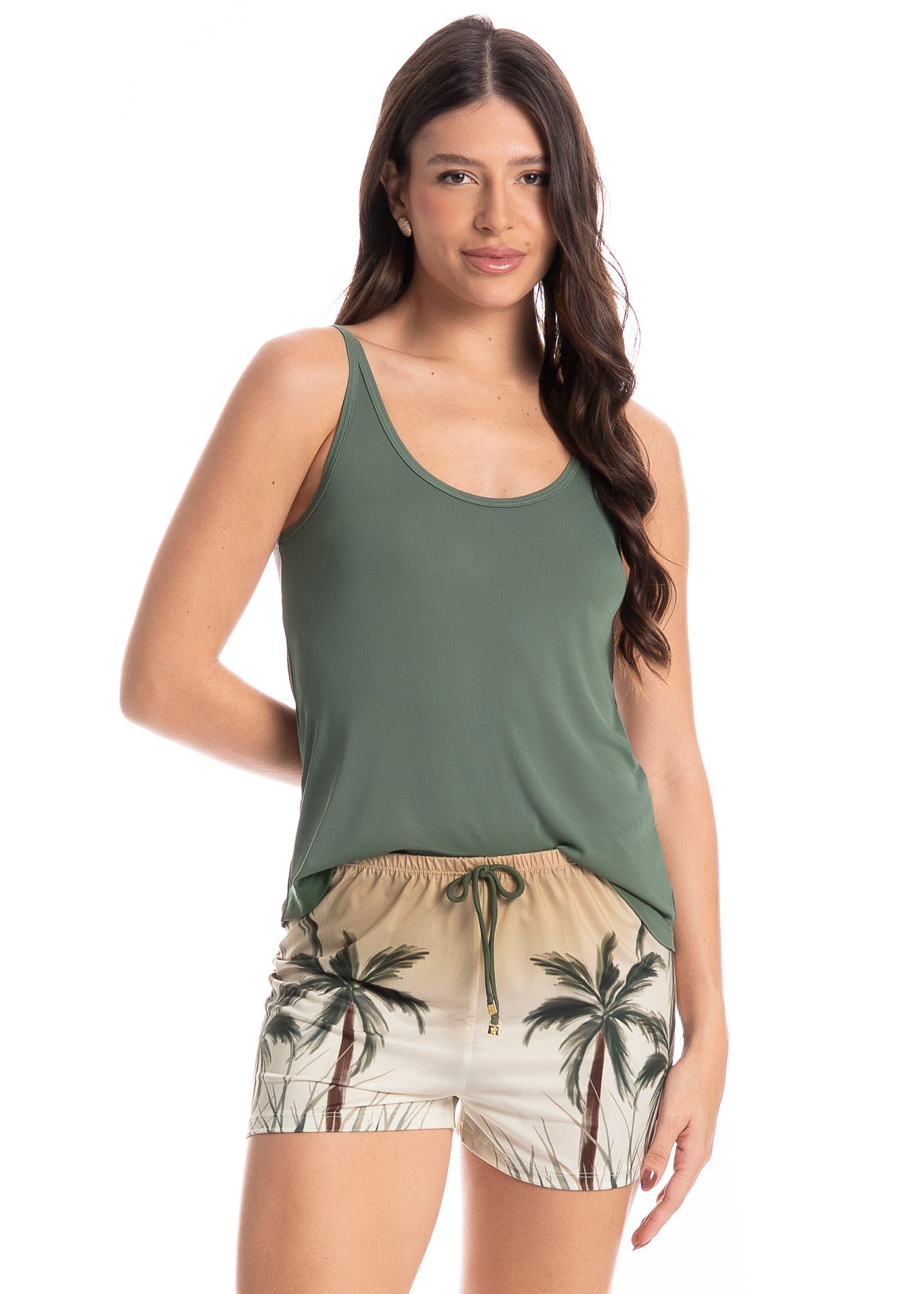 Short Doll Feminino Coqueiros - Imagem 1