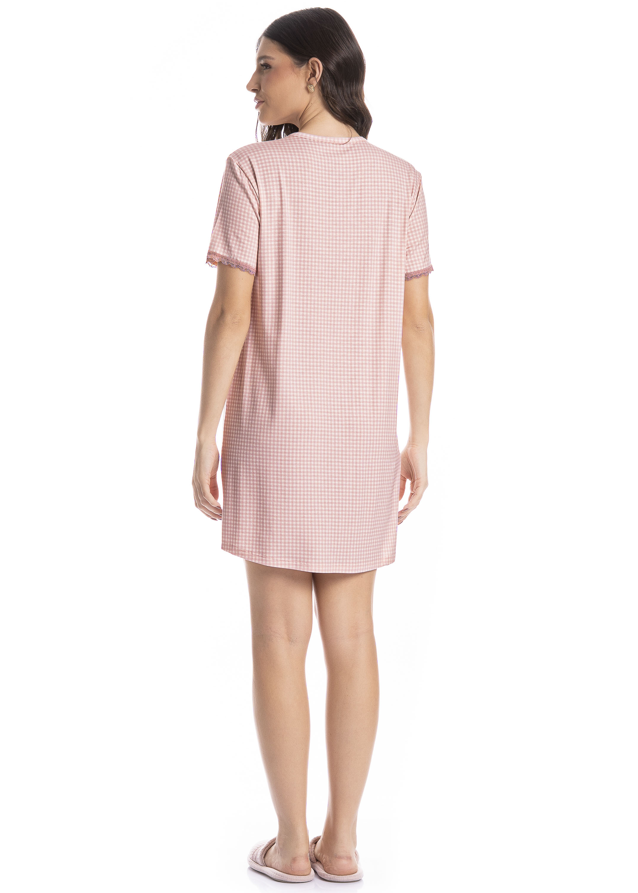 Camisão Feminino Vichy - Imagem 4 - Mobile