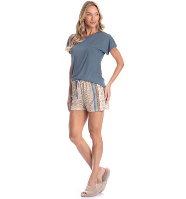 Pijama Feminino Curto Jaque - Imagem 3 - Mobile