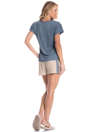 Pijama Feminino Curto Jaque - Imagem 4 - Desktop