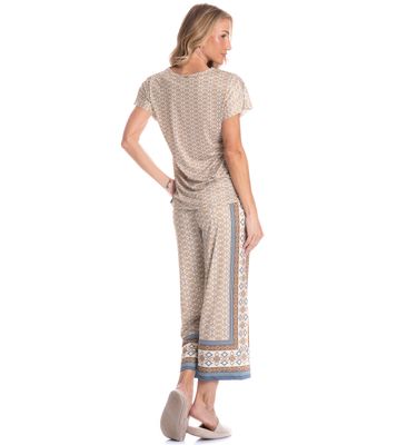 Pijama Feminino Capri Jaque - Imagem 2 - Mobile