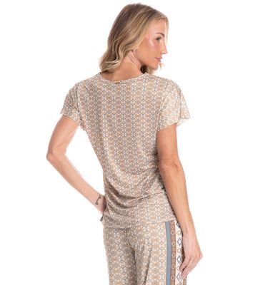 Pijama Feminino Capri Jaque - Imagem 4 - Mobile