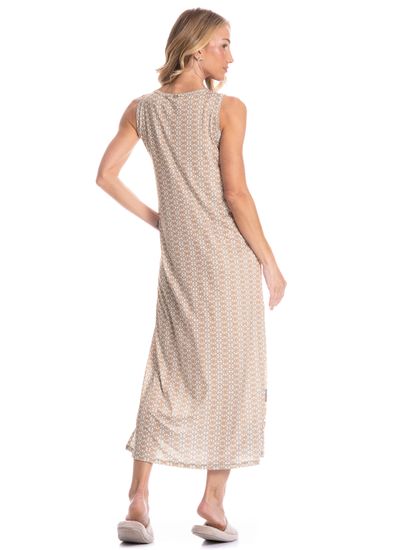 Vestido Feminino Regata Longo Jaque - Imagem 2 - Desktop