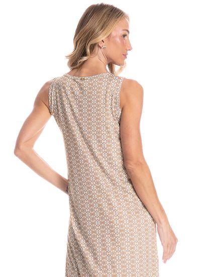 Vestido Feminino Regata Longo Jaque - Imagem 4 - Desktop