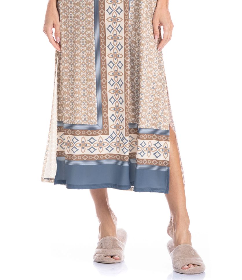 Vestido Feminino Regata Longo Jaque - Imagem 5 - Desktop