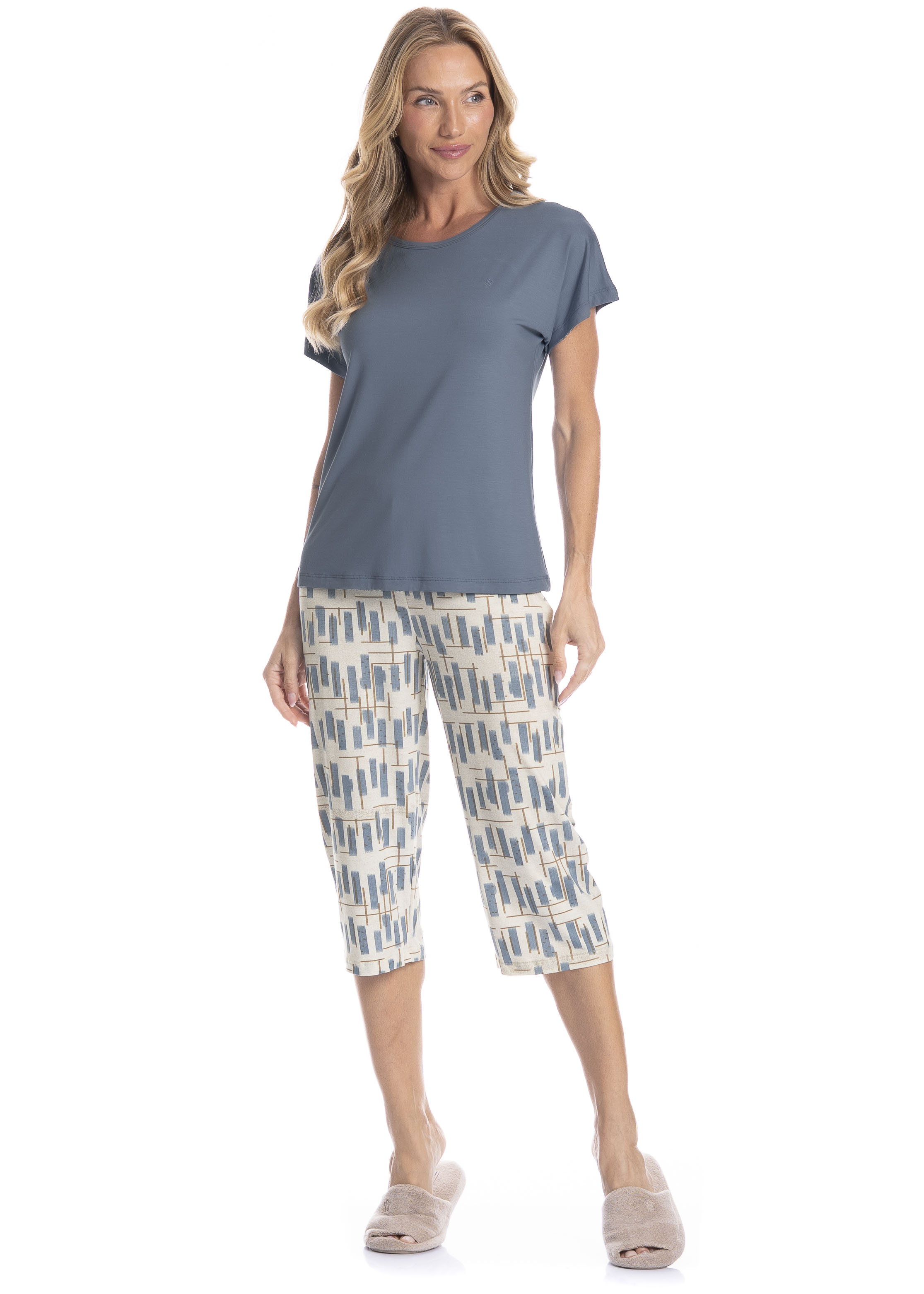 Pijama Feminino Pescador Analu - Imagem 1