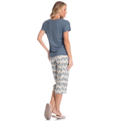 Pijama Feminino Pescador Analu - Imagem 2 - Mobile