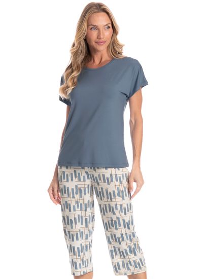 Pijama Feminino Pescador Analu - Imagem 3 - Desktop
