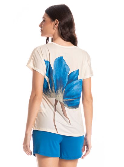 Pijama Feminino Curto Yasmin - Imagem 2 - Desktop