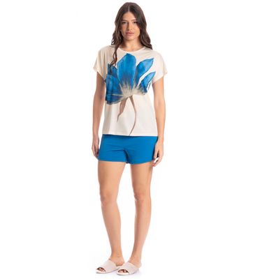 Pijama Feminino Curto Yasmin - Imagem 3 - Mobile