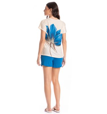 Pijama Feminino Curto Yasmin - Imagem 4 - Mobile