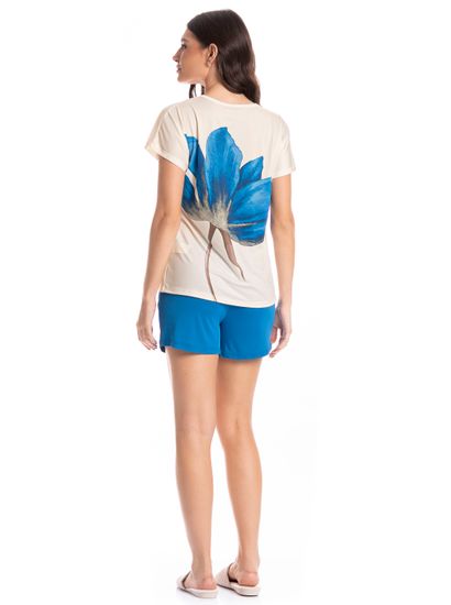 Pijama Feminino Curto Yasmin - Imagem 4 - Desktop