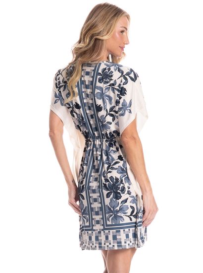 Kaftan Feminino Curto Lenço Brisa - Imagem 2 - Desktop