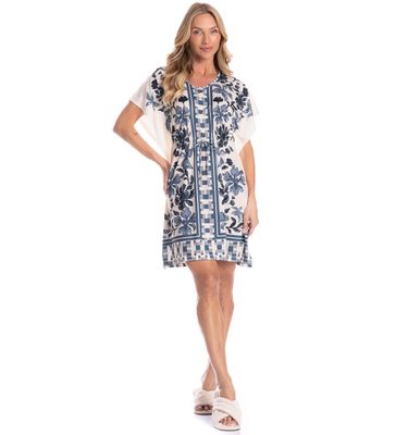 Kaftan Feminino Curto Lenço Brisa - Imagem 3 - Mobile
