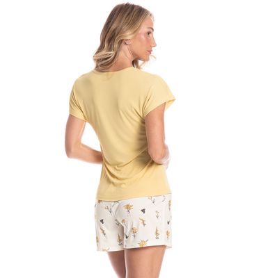 Pijama Feminino Curto Mila - Imagem 2 - Mobile