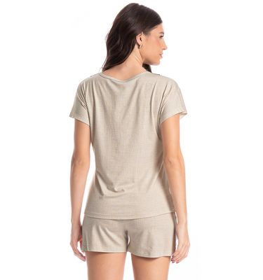 Pijama Feminino Curto Camila - Imagem 2 - Mobile