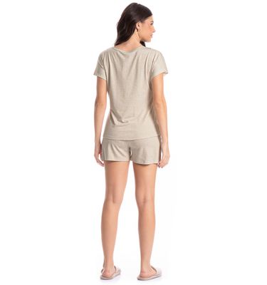 Pijama Feminino Curto Camila - Imagem 4 - Mobile