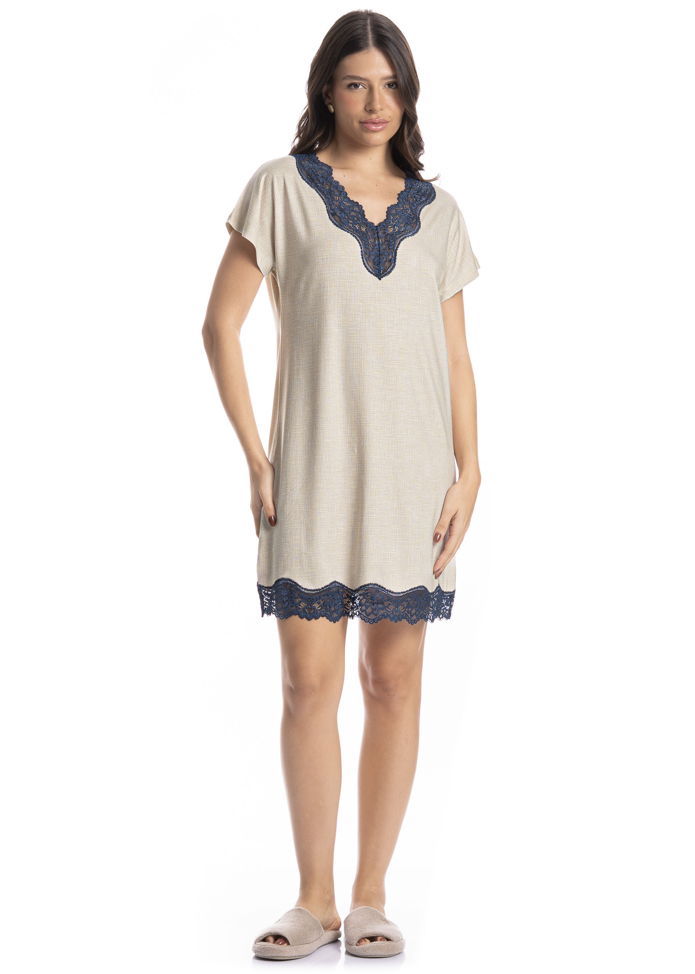 Camisão Feminino Camila - Imagem 3 - Mobile