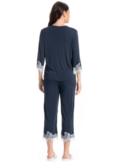 Pijama Americano Feminino Curto Lari - Imagem 2 - Desktop