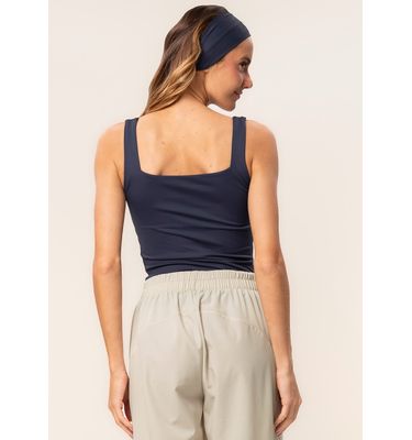Regata Feminina Squareneck Contour - Imagem 2 - Mobile