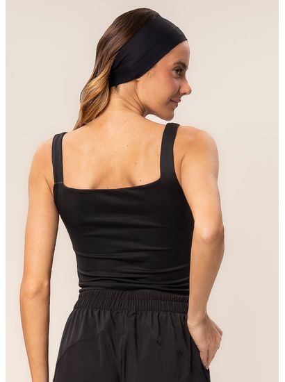 Regata Feminina Squareneck Contour - Imagem 2 - Desktop