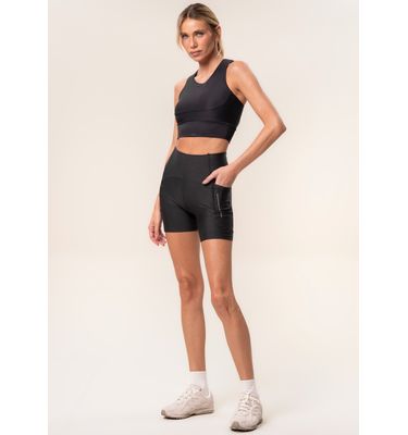 Shorts Médio Slim Shape Com 3 Bolsos Elite - Imagem 3 - Mobile