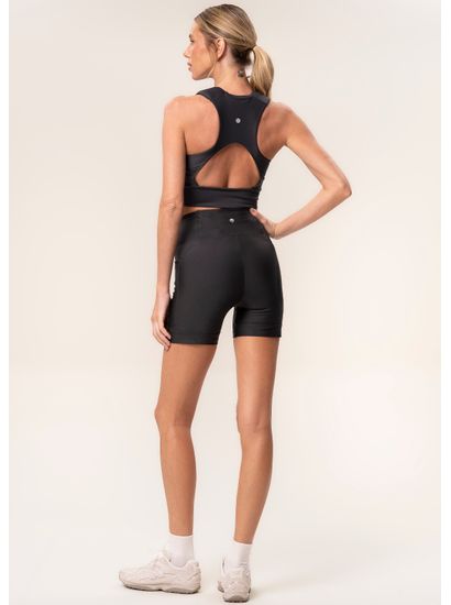 Shorts Médio Slim Shape Com 3 Bolsos Elite - Imagem 4 - Desktop