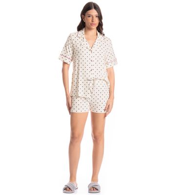 Pijama Americano Feminino Curto Pati - Imagem 3 - Mobile