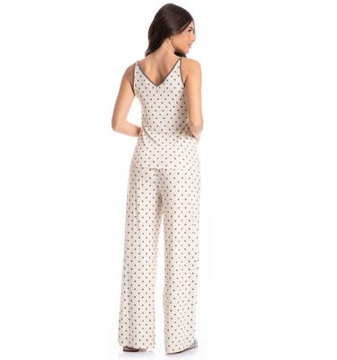 Pijama Feminino Longo Pati - Imagem 2 - Mobile